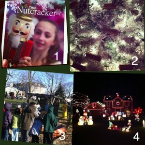 Weekly Photo Collage :: 12/14/2012 Nutcracker & Lights