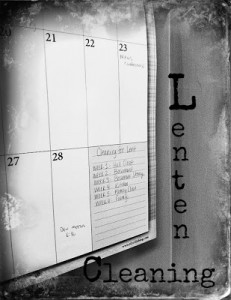 Lenten Clutter