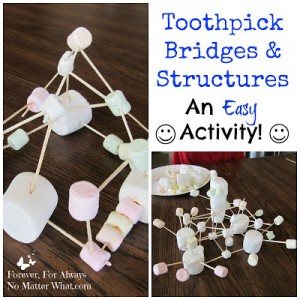 Toothpick Bridges & Structures: An Easy Activity