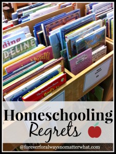 Homeschooling Regrets