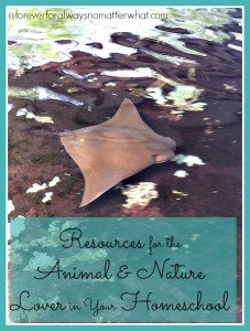 Resources for the Animal & Nature Lover in your Homeschool