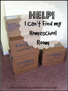 Help! I Can’t Find my Homeschool Room