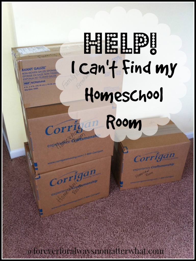 Help! I Can't Find My Homeschool Room