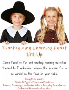 Thanksgiving Learning Feast Link-up