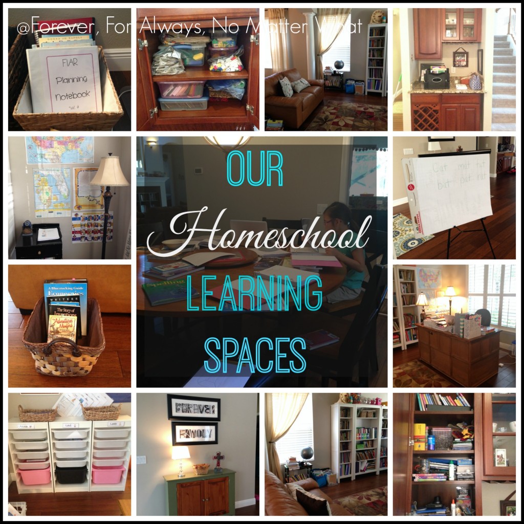 Our Homeschool Learning Spaces