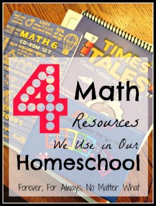 4 Math Resources we Use in Our Homeschool