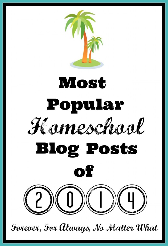 Most Popular Homeschool Posts 2014