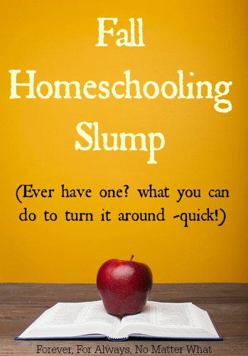 Homeschooling Slump